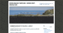 Desktop Screenshot of anholt-info.dk